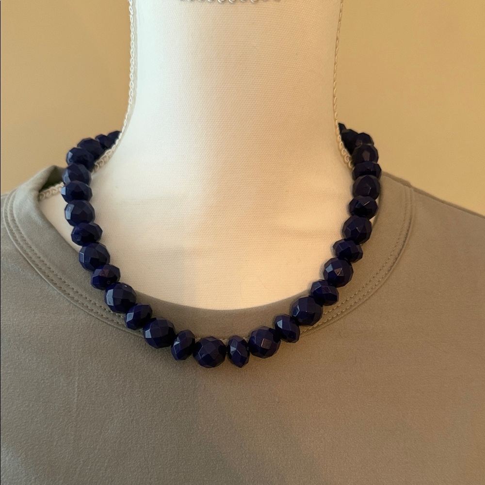 Purple Beaded Necklace